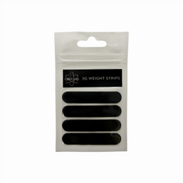 Fiber Lab Pickleball Paddle Weight Strips 3g (Pack of 4)