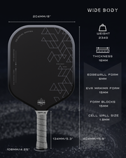 Celestial Maxima GEN 4 Pro Player Pickleball Paddle 16MM
